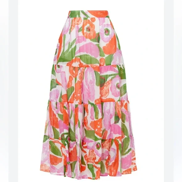 Banjanan Floral Agatha Skirt XL - Picture 4 of 14